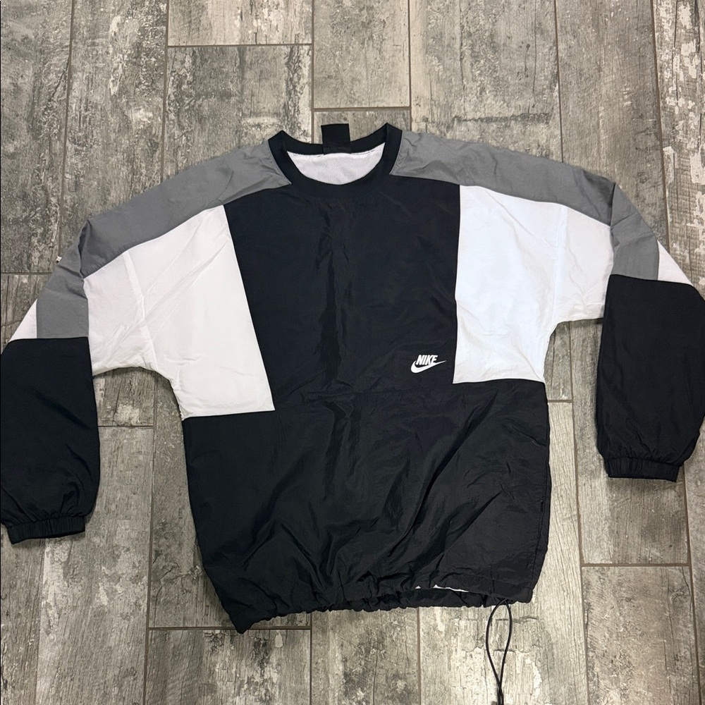 Nike Black and Gray Colorblock Jacket